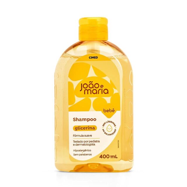 Shampoo João e Maria Bebê Glicerinado 400ml