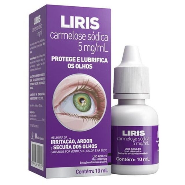 Liris, frasco com 10mL de colírio