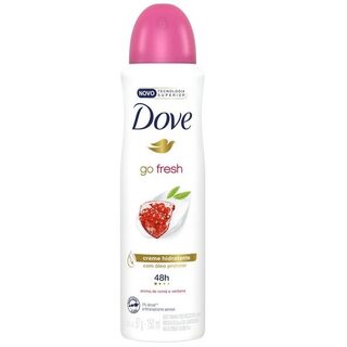 Desodorante Antitranspirante Dove Go Fresh Romã e Verbena aerossol, 1 unidade com 169mL