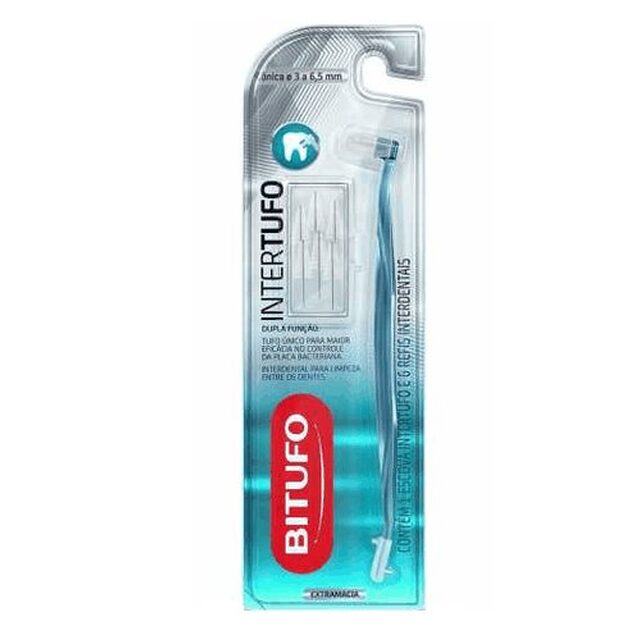 Escova Interdental Bitufo Intertufo Cônica 3 a 6,5mm