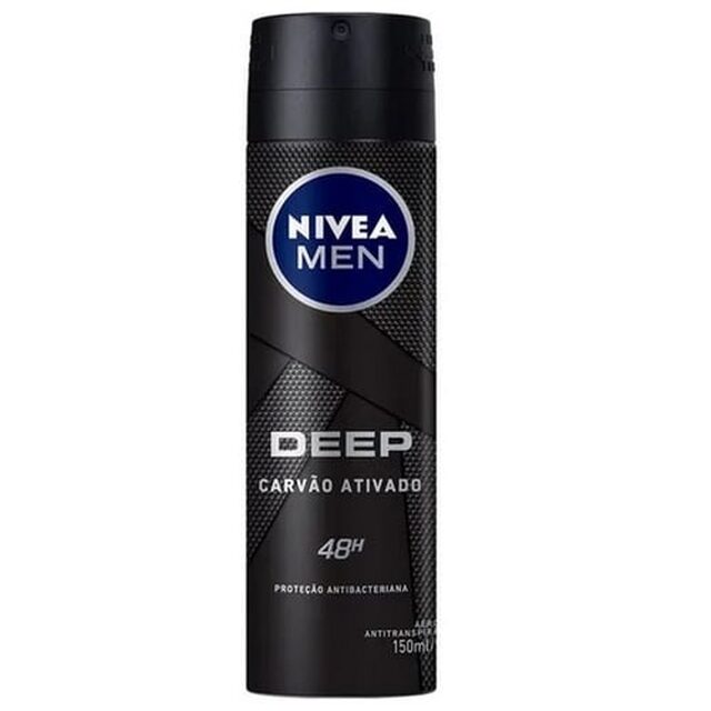 Desodorante Antitranspirante Nivea Men Deep original, aerossol, 1 unidade com 150mL
