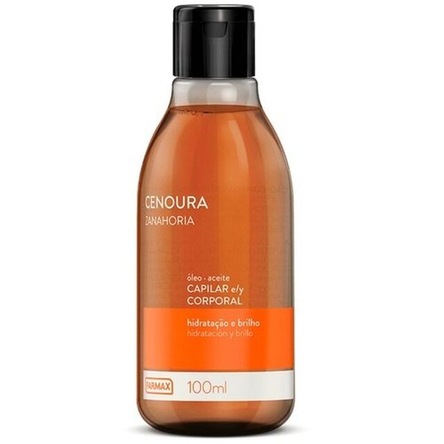 Óleo Capilar e Corporal Farmax Cenoura 100mL