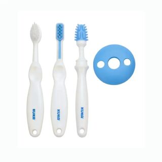Kit Higiene Dental Kuka 3+ meses, azul
