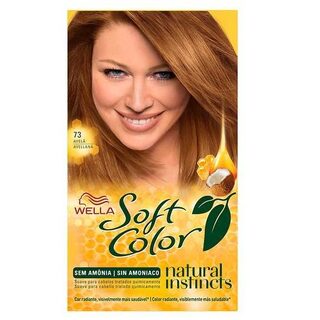 Tintura sem Amônia Wella Soft Color nº 73 Avelã
