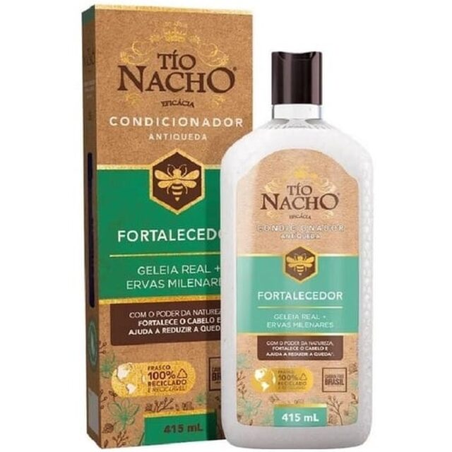 Condicionador Antiqueda Tío Nacho Fortalecedor Ervas Milenares 415mL