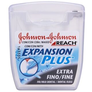 Fio Dental Johnson & Johnson Reach Expansion Plus extra fino, 1 unidade com 50m