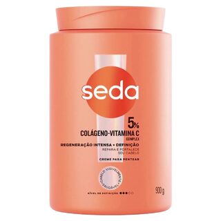Creme para Pentear Seda Colágeno + Vitamina C 900g