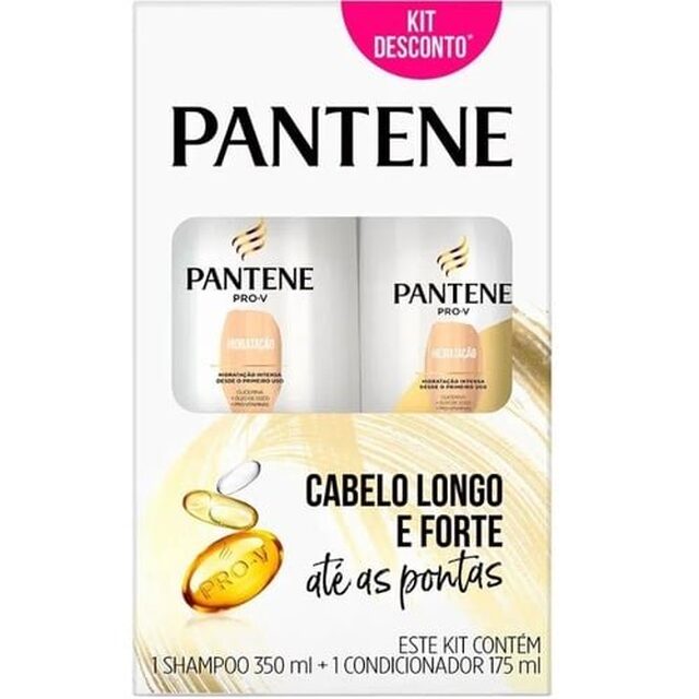 Kit Pantene Pro-V Hidratação shampoo com 350mL + condicionador com 175mL