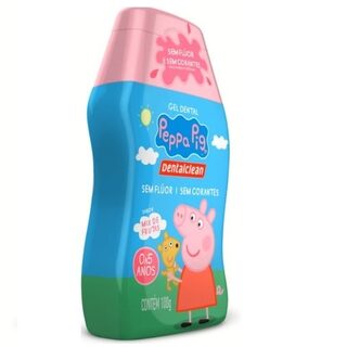 Gel Dental DentalClean Peppa Pig Sem Flúor 100g