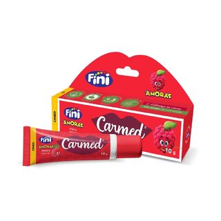 Hidratante Labial Carmed Fini Amoras com Cor, 10g