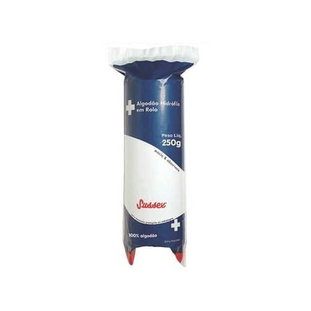 Algodão Sussex rolo com 250g
