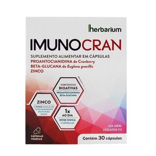 Imunocran Herbarium caixa com 30 cápsulas