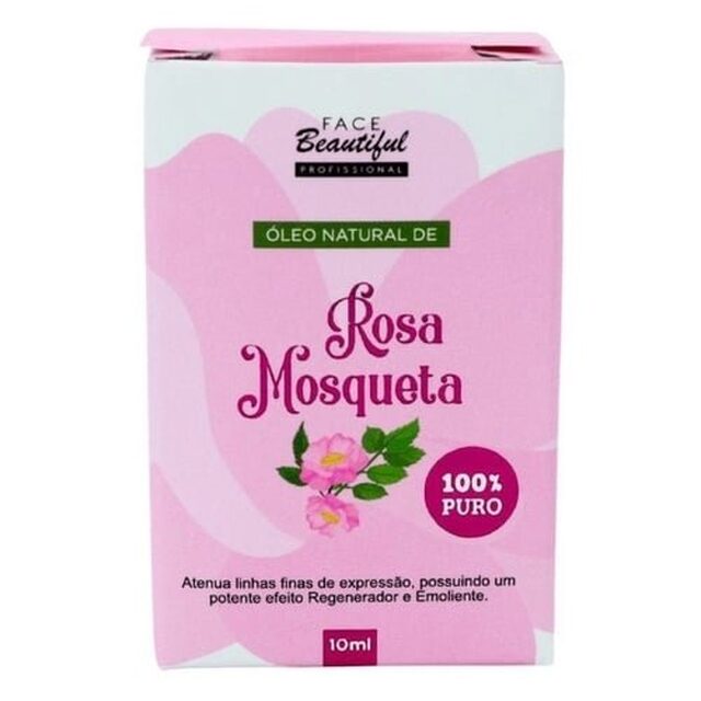 Óleo Natural Face Beautiful Profissional Rosa Mosqueta 10mL