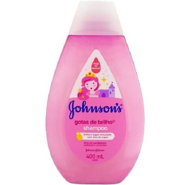 Shampoo Johnson's Kids Gotas de Brilho 400mL