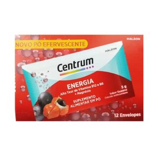 Multivitamínico Centrum Energia em Pó C/12 Envelopes